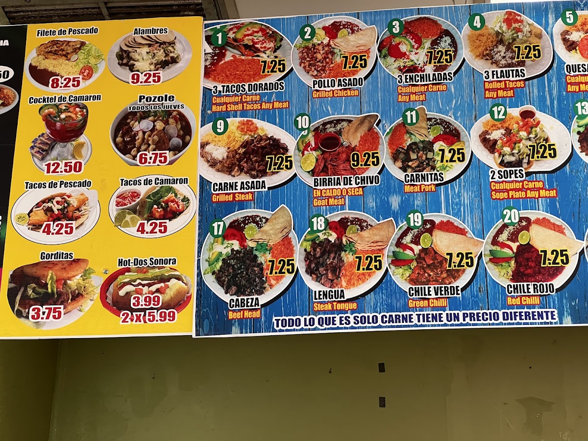Taco Mich & Bar Menu - Image 2